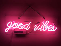 Good Vibes Real Glass Neon Sign Beer Bar Buy Online In Cambodia At Desertcart