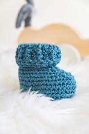 She or he is going to look absolutely adorable wearing them! The Parker Crochet Baby Booties Sewrella