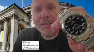 Manchester's Historic St Ann's Square And the Rolex Air King With A Rubber  B Twist!