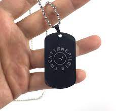 I know it's over i was born a choker nobody's comin' for me. Hot Sale Fashion Band Twenty One Pilots Keychain Necklace Stainless Steel Pendant Charm Chain Choker For Men Gifts Pendant Necklaces Aliexpress