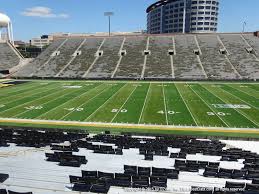 kinnick stadium view from sideline 126 vivid seats