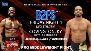 B2 Fighting Series 181 | Darian Weeks vs Muhammad Abdullah 185 PRO - YouTube