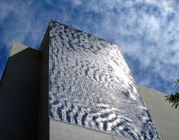 Ned Khan S Ingenious Use Of Air Water Light To Create Movement In Facades Water Features Art Installations See Bloggroll For A Link Decanted