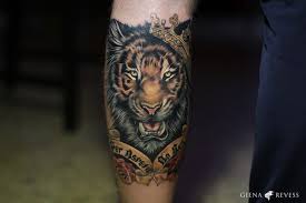 53 Tiger Tattoos And Designs For Thigh