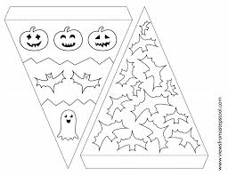 Zentangle spider web coloring page • free printable ebook. Printable Halloween Bunting Craft For Kids To Color Views From A Step Stool