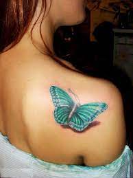 I Like The 3d Effect Butterfly Tattoo On Shoulder Butterfly Tattoo Designs Butterfly Tattoo