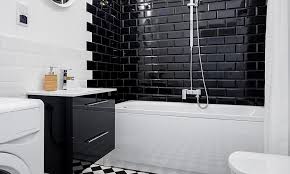 Breathtaking small bathroom tile ideas for the love of tile. 30 Black And White Bathroom Design Ideas Design Cafe