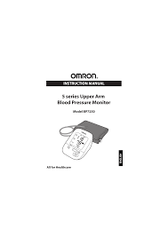 This monitor can be used by multiple users. Omron Bp7250 5 Series Upper Arm Blood Pressure Monitor Bp7250 User Manual Manualzz