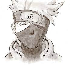 Naruto drawing lessons and step by step drawing tutorials for drawing anime / manga. Drawing Kakashi With Pencil Naruto Sketch Drawing Anime Drawings Sketches Naruto Drawings Easy