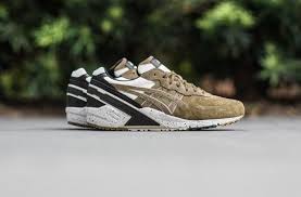 The Monkey Time X Asics Gel Sight Olive Crown Arrives At More Retailers This Weekend Kicksonfire Com Asics Sporty Shoes Sneaker Head
