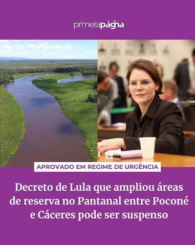 A C&acirc;mara dos Deputados aprovou, nessa ter&ccedil;a-feira (14), o regime de urg&ecirc;ncia para a vota&ccedil;&atilde;o do Projeto de Decreto Legislativo de autoria da deputada federal de Mato Grosso, Coronel Fernanda (PL), que