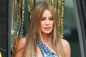 Sofía vergara caught up with e! Sofia Vergara Wows In A Glittering Peek A Boo Dress Sky High Heels Fitforhealth News