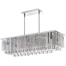 Radionic Hi Tech Jacqueline 10 Light Polished Chrome Crystal Horizontal Chandelier Jac 3610c Pc The Home Depot Ceiling Lights Chandelier Light Fixtures