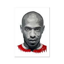 Thierry Henry Fine Art Print
