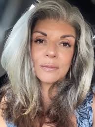 Repost @amy.mitchum ... Good hair days should be recorded. #lifeafter50  #silversisters #aginggracefully #letsbereal