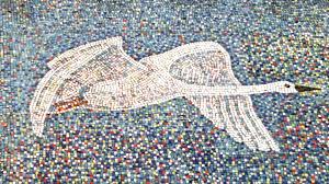 Trujillo Peru The Largest Ceramic Mosaic Tile Mural In South America Happened Upon Out Of The Blue Designed Mosaic Tile Art Ceramic Tile Art Tile Murals