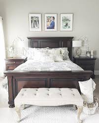 21 Romantic Bedroom Ideas On A Budget Wedding Junction Brown Furniture Bedroom Master Bedroom Dark Furniture Cherry Bedroom Furniture
