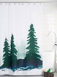 Abstract Forest Shower Curtain Simons Maison Shop Fabric Shower Curtains Online In Canada Sim Green Shower Curtains Fabric Shower Curtains Shower Curtain