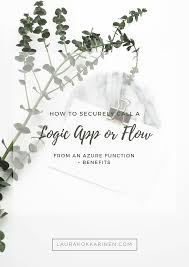 For many people, it's not clear what technology to use in what scenario. How To Securely Call A Logic App From An Azure Function Benefits