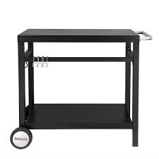 Command outdoor adhesive holds strongly through rain, snow, and extreme temperatures on smooth, finished surfaces, and these string light clips remove cleanly with no sticky residue or damage left behind. Royal Gourmet Double Shelf Movable Dining Cart Work Table With Handle Outdoor Kitchen Prep Trolley Storage Pc3401b The Home Depot In 2021 Outdoor Kitchen Grill Table Work Table