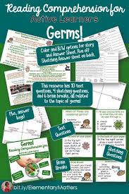 Germs Reading About Viruses And Bacteria In 2020 Middle School Science Resources Teacher Lessons Fun Science