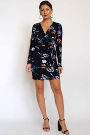 Look Dressed Up And Feel Comfortable In Our Backstage Floral Jersey Dress Dresses Jersey Dress Nice Dresses