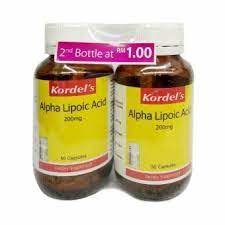 Alpha lipoic acid (ala) is an exciting molecule that people use in the hope of boosting their mitochondrial performance and fight aging. Cheap Clearing Sale Kordel S Alpha Lipoic Acid 200mg 50 S Free Sweetsante 10s Exp 30 6 2020 Non Returnable Shopee Malaysia