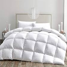 Hombys All Seasons Goose Down Comforter King Cal King Size Duvet Insert Feather Hypo Allergenic 65oz Fill W In 2020 White Down Comforter King Size Duvet Down Comforter