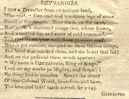 Romantic Interests Ozymandias And A Runaway Dormouse The New York Public Library