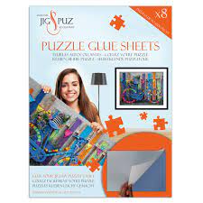 Apply puzzle glue directly to a damp sponge. Puzzle Glue Sheets For 1000 Pieces Jig And Puz 80006 Glues For Jigsaw Puzzles Jigsaw Puzzle