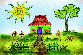 Mewarnai gambar tema kemerdekaan warnai gambar. Inilah 36 Gambar Rumah Impian Anak Sd