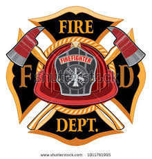 Fire Department Cross Vintage With Red Helmet And Axes Is An Illustration Of A Vintage Fireman Or Firefighter Firefighter Firefighter Pictures Fire Department