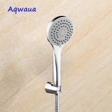 Small caravan taps, european size flexitail connectors: Aqwaua Shower Head Handheld Plastic Bathroom Sprayer Water Saving Three Function For Bathroom Nozzle Booster Shower Replacement Shower Heads Aliexpress