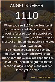 1110 Angel Number Look Forward To New And Embrace It 1110 Angel Number Number Meanings Angel Number Meanings