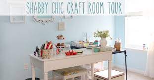 This year's craft room makeover contest best craft room section was full of really beautiful rooms that just oozed creativity. Shabby Chic Craft Room Tour Hometalk