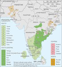 Dravidian Languages History Grammar Map Facts