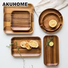 We Are Elated To Present Our Fresh Off The Drawing Board Range Of Exciting Like And Tag If You Like This Acacia Wooden Tray Dinner Plate Eda Podnos Tarelka