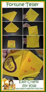 Fold all four corners to the center. How To Make Fortune Teller Origami Paper Crafts For Kids Paper Folding Crafts Paper Folding For Kids