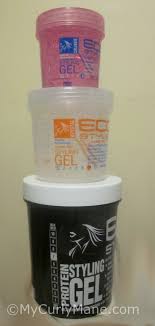 Short hair gel style fingerwave step 1 part hair in desired style step 2 get two fine teeth combs and one container of stiff. Product Review Eco Styler Gels My Curly Mane Natural Hair Care Blog Tips And Inspiration