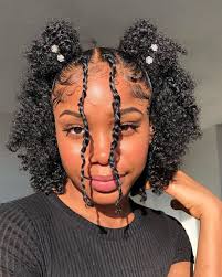 This style is unbelievably cute, and here is a simple protective hairstyle on 4c natural hair. Pin By Gold Zarea On Ha R Natural Hair Styles Easy Protective Hairstyles For Natural Hair Short Natural Hair Styles