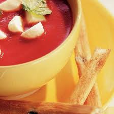 Cold Zuppa Caprese With Mozzarella Recipe Guide Recette Recette Italienne Recette Nourriture