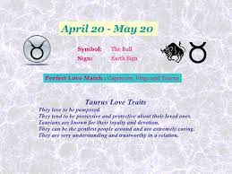 April 20 is the 110th day of the year (111th in leap years) in the gregorian calendar; Love Zodiac Signs
