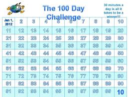 100 Days Of Intentional Movement 100 Day Challenge Challenges 100th Day