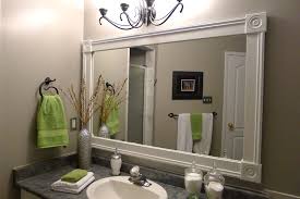 Framing a mirror starts with deciding which materials and look you are going for: Bathroom Mirror Frame Beauty 50 New Ideas Download