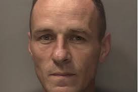 Mugshot of Bloxwich thug who called cops