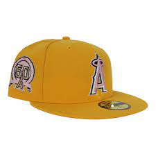 New Era Black Yellow Grey Bottom Pittsburgh Pirates 1959 All Star Game Fitted Hat Exclusive Fitted Inc