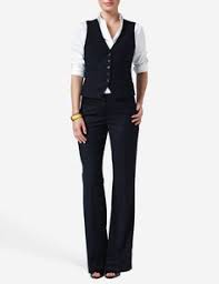 Womens Business Fashion Vest Google Search Vest Outfits For Women Formal Wear Women Womens Casual Outfits