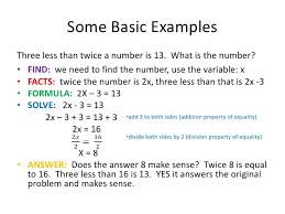 Check spelling or type a new query. Word Problems In Algebra