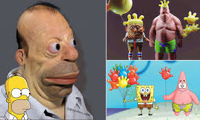 Katie thurston and blake moynes said they loved each other before entering the fantasy suite. Artist Creates 3d Rendering Of Homer Simpson Character Daily Mail Online