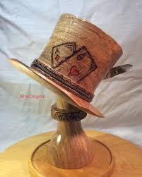 Oak Top Hat 9 Dia X5 5 H The Gambler Woodturning Steampunk Wood Turning Woodturning Art Hats